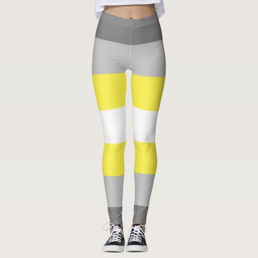 Demigender Pride Leggings (Vorderseite)