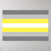 Demigender Pride Poster (Vorne)