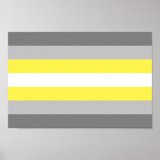 Demigender Pride Poster (Vorne)