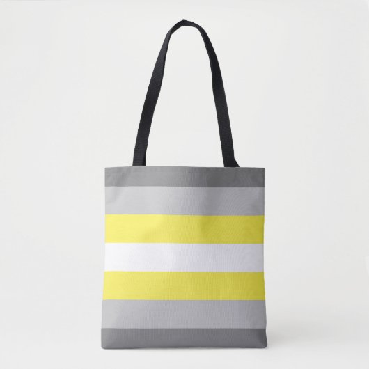 Demigender Pride Tasche (Vorderseite)