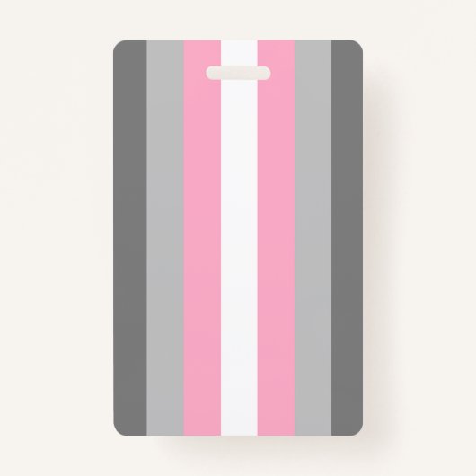 DemiGirl Flag Ausweis (Vorderseite)