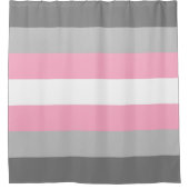 Demigirl Flag Duschvorhang (Vorderseite)