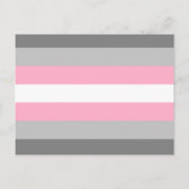 DemiGirl Flag Feiertagspostkarte (Vorderseite)
