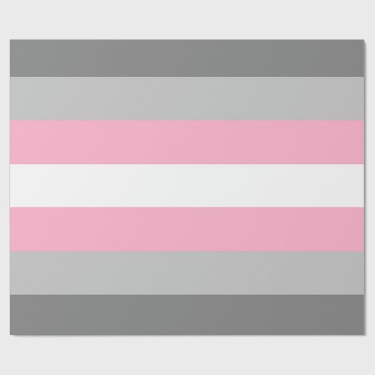 DemiGirl Flag Geschenkpapier (Flach)