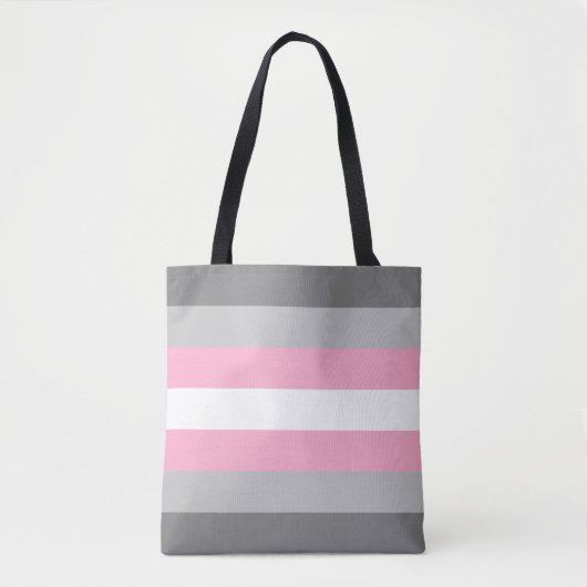 Demigirl Flag LGBT Totbeutel Tasche (Vorderseite)