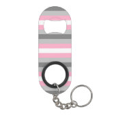 Demigirl-Flagge Mini Flaschenöffner (Rückseite)