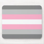 DemiGirl-Flagge Mousepad (Vorne)