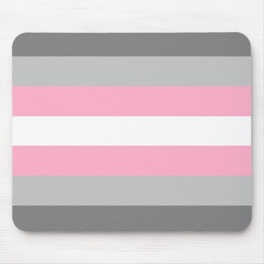 DemiGirl-Flagge Mousepad (Vorne)