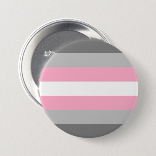 Demigirl Pride Flag Button (Vorne & Hinten)