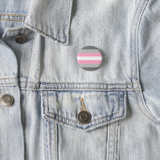 Demigirl Pride Flag Button (Beispiel)