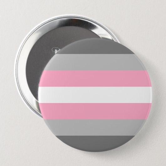 Demigirl Pride Flag Button (Vorne & Hinten)