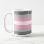 Demigirl Pride Flag Kaffeetasse (Links)