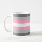 Demigirl Pride Flag Kaffeetasse (Links)