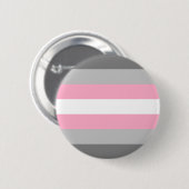Demigirl Pride Flag LGBT Pride Button (Vorne & Hinten)