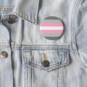 Demigirl Pride Flag LGBT Pride Button (Beispiel)
