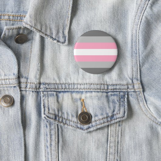 Demigirl Pride Flag LGBT Pride Button (Beispiel)