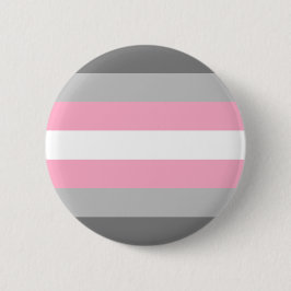 Demigirl Pride Flag LGBT Pride Button