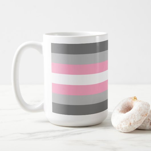 Demigirl Pride Kaffeetasse (Mit Donut)