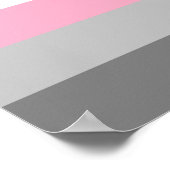 Demigirl Pride Poster (Ecke)