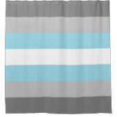 Demiguy Flag Duschvorhang (Vorderseite)