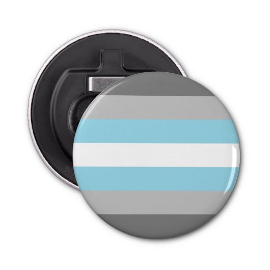 Demiguy Flag LGBT Flasche Opener Flaschenöffner (Vorderseite)
