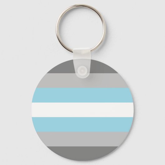 Demiguy Flag LGBT Schlüsselanhänger (Vorderseite)