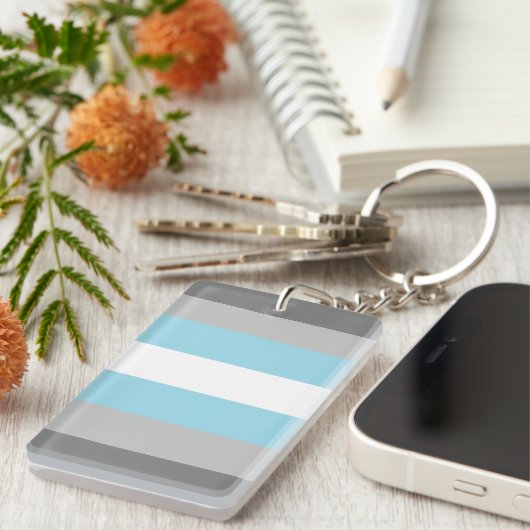 Demiguy Flag Schlüsselanhänger (Vorderseite rechts)