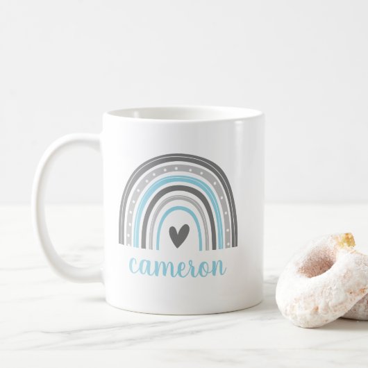 Demiguy Rainbow Personalisiert Kaffeetasse (Mit Donut)