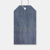 DEMIN BLUE BUSINESS LOGO MARKIERTES PRODUKT GESCHENKANHÄNGER (Rückseite)