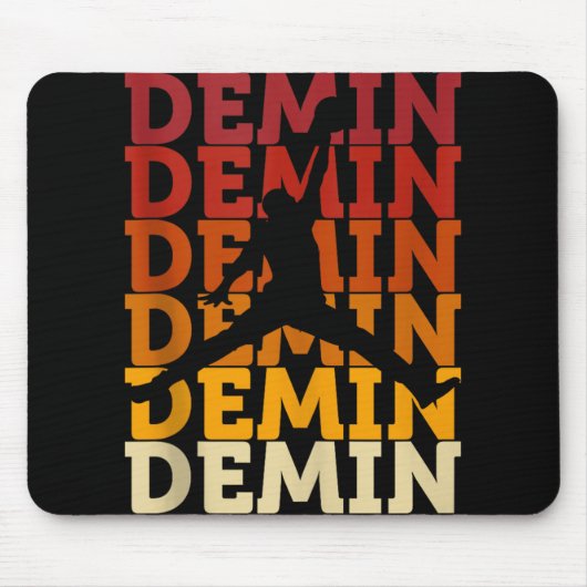 Demin Phantastisch Basketball Inspirierte Fan Tank Mousepad (Vorne)