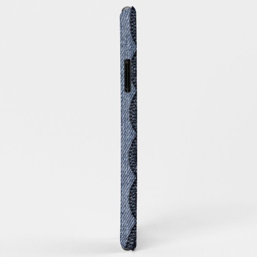 *~* Demin und Black Lace Girly Romantic Case-Mate iPhone Hülle (Hinten/Rechts)