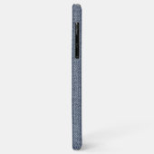 *~* Demin und Black Lace Girly Romantic Case-Mate iPhone Hülle (Hinten/Links)