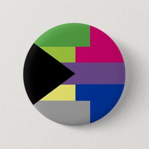 Demiromantic Bisexual-Button Button