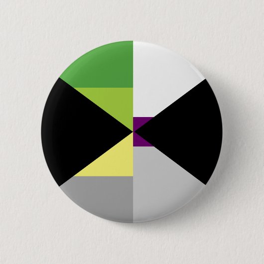 Demiromantic Demisexual Button (Vorderseite)