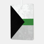 demiromantisch ornament aus metall (Vorderseite links)