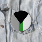 Demiromantische Stolperflagge Button (Beispiel)