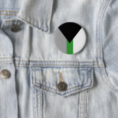 Demiromantische Stolperflagge Button (Beispiel)