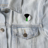 Demiromantische Stolperflagge Button (Beispiel)