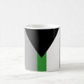 Demiromantische Stolperflagge Kaffeetasse (Mittel)
