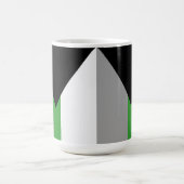 Demiromantische Stolperflagge Kaffeetasse (Mittel)