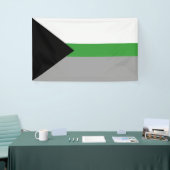 Demiromantischer Stolz Banner (Messeveranstaltung)