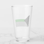 Demiromantischer Stolz Glas (Rückseite)
