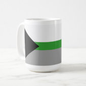 Demiromantischer Stolz Kaffeetasse (Vorderseite Links)
