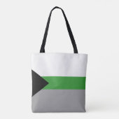 Demiromantischer Stolz Tasche (Rückseite)