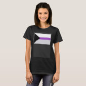 Demisexual Flag Demisexual Prilag T-Shirt (Vorne ganz)