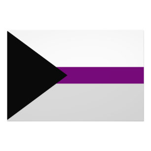 Demisexual Flag Sexualität Symbol Geschlechtsident Fotodruck