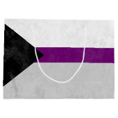 Demisexual Große Geschenktüte (Rückseite)