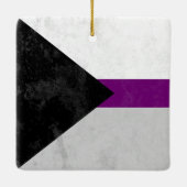 Demisexual Keramikornament (Rückseite)