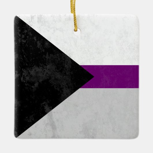 Demisexual Keramikornament (Vorderseite)