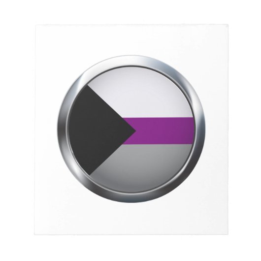 DEMISEXUAL MEDALLION NOTIZBLOCK (Vorderseite)